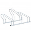 vidaXL Bicycle Stand for 3 Bikes Floor Freestanding Galvanised Steel