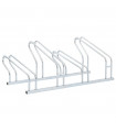 vidaXL Bicycle Stand for 4 Bikes Floor Freestanding Galvanised Steel