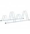 vidaXL Bicycle Stand for 4 Bikes Floor Freestanding Galvanised Steel