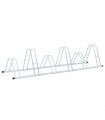 vidaXL Bicycle Stand for 6 Bikes Floor Freestanding Galvanised Steel