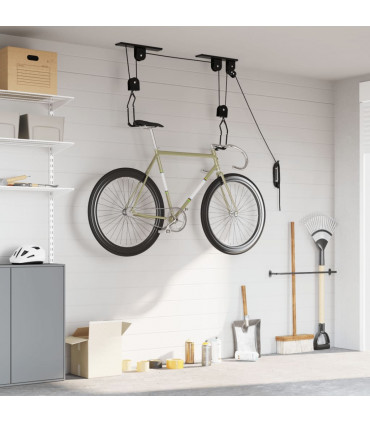vidaXL Bike Hoists with Ceiling Mount 2 pcs 20 kg