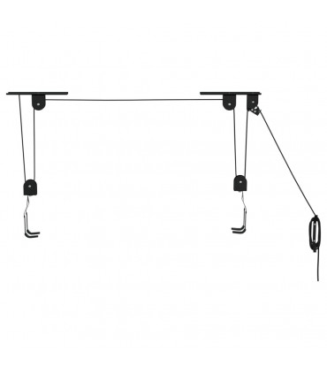 vidaXL Bike Hoists with Ceiling Mount 2 pcs 20 kg