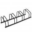 vidaXL Bike Rack for 4 Bikes Black Steel