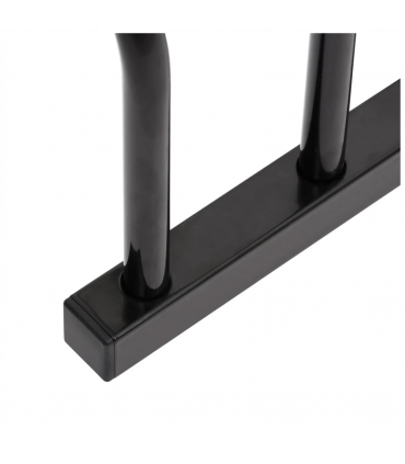 vidaXL Bike Rack for 4 Bikes Black Steel