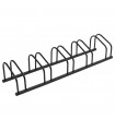 vidaXL Bike Rack for 5 Bikes Black Steel