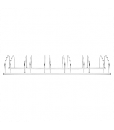 vidaXL Bike Rack for 6 Bikes Galvanised Steel