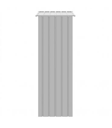 vidaXL Bird Cage Grey 215x78x200 cm Galvanised Steel