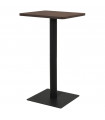 vidaXL Bistro Table Dark Ash 60x60x107 cm