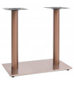 vidaXL Bistro Table Leg Brass 70x40x72 cm Stainless Steel