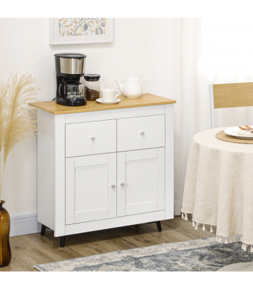 Sideboard Storage Cabinet Freestanding Kitchen Cupboard with Drawers