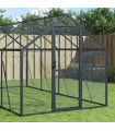 vidaXL Aviary Anthracite 1.79x4x1.85 m Aluminium
