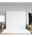 vidaXL Backdrop Stand Black 254x243 cm Steel