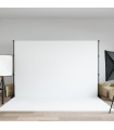 vidaXL Backdrop Stand Black 305x243 cm Steel