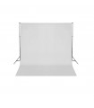 vidaXL Backdrop Support System 600x300 cm White