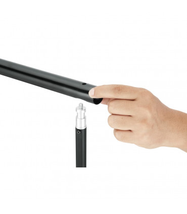 vidaXL Backdrop Support System 600x300 cm White