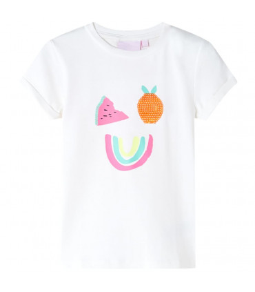 Kids' T-shirt Ecru 128