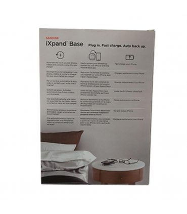 SanDisk iXpand Base For Phone Charging & Backup - Black 32 GB