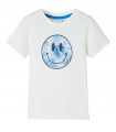 Kids' T-shirt Ecru 128