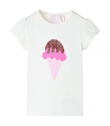 Kids' T-shirt Ecru 128