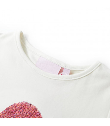 Kids' T-shirt Ecru 128