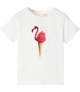 Kids' T-shirt Ecru 128