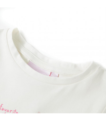 Kids' T-shirt Ecru 128