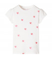 Kids' T-shirt Ecru 128