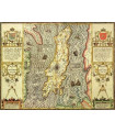 Isle of Man Historical Map 1000 Piece Jigsaw Puzzle (1610)