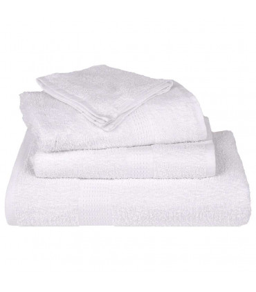 vidaXL Hand Towels 4 pcs White 50x100 cm 360 gsm 100% Cotton