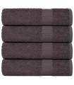 vidaXL Hand Towels 4 pcs Anthracite 50x100 cm 360 gsm 100% Cotton