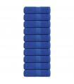 vidaXL Guest Towels 10 pcs Blue 30x50 cm 360 gsm 100% Cotton