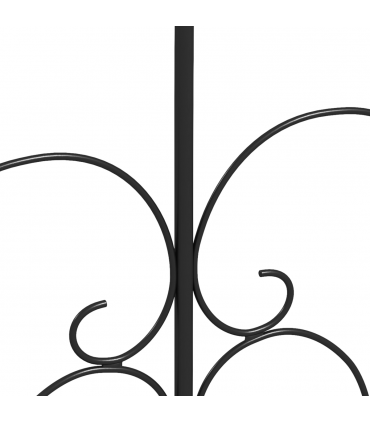 Outsunny 5PCs Decorative Garden Fencing 32in x 10ft Metal Border Edging