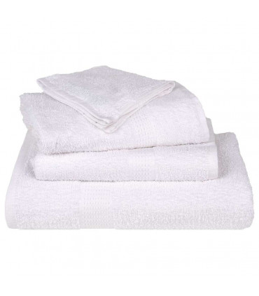 vidaXL Hand Towels 2 pcs White 50x100 cm 360 gsm 100% Cotton