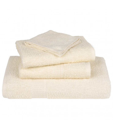 vidaXL Hand Towels 2 pcs Cream 50x100 cm 360 gsm 100% Cotton