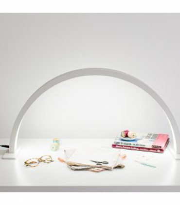 Desk Curve Lamp - White