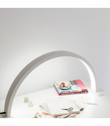 Desk Curve Lamp - White