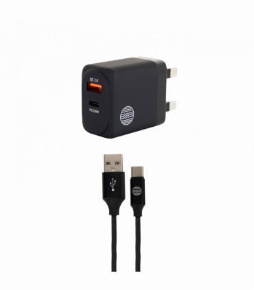 Our Pure Planet (Harry Kane's ECO Brand) - 30W USB-A  USB-C Wall Charger