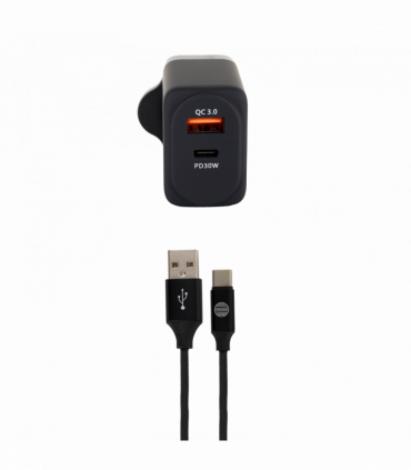Our Pure Planet (Harry Kane's ECO Brand) - 30W USB-A  USB-C Wall Charger