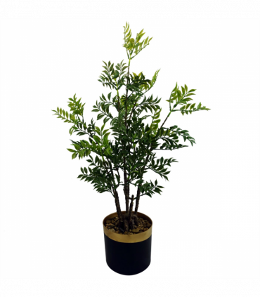 60cm Artificial Nandina Bonsai Ficus Tree