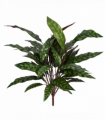90cm Fire Retardant Artificial Peacock Foliage Bush