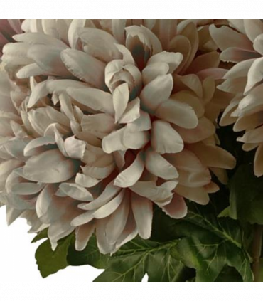 75cm Extra Large Reflex Chrysanthemum - Mushroom