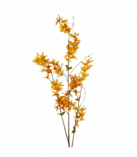130cm Yellow Blossom Floral Spray Artificial