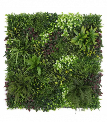100cm UV Green Wall - Exotic Foliage Artificial