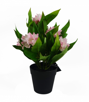 3x 18cm Artificial Freesia Plants Pink, White, Blue Flowering