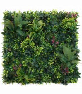100cm UV Green Wall - Woodland Fern Artificial