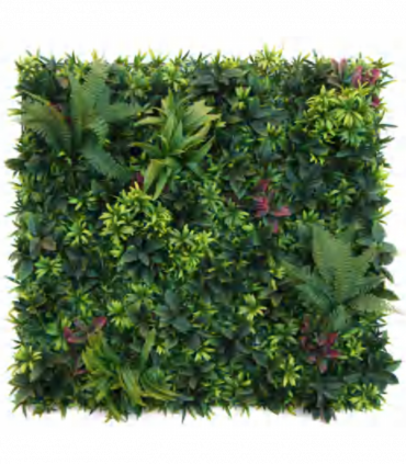 100cm UV Green Wall - Woodland Fern Artificial