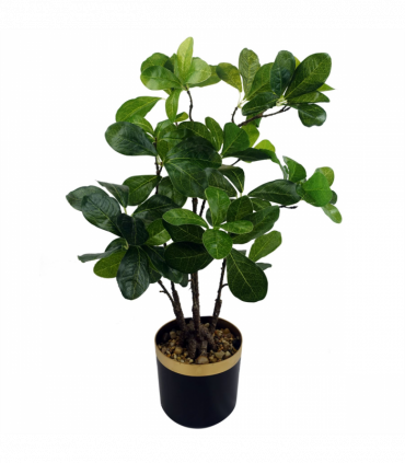 60cm Artificial Tropical Bonsai Ficus Tree