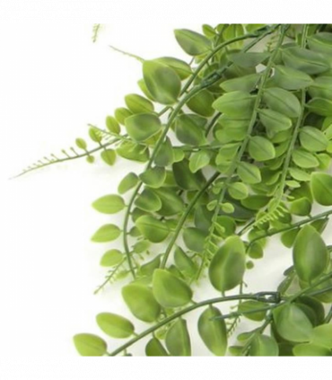 Pack of 6 x Hanging UV and Fire Resistant Artificial Green Pothos Plant 85cm