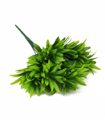 Pack of 6 x 30cm Fire Resistant Foliage Mini Leaf Stem