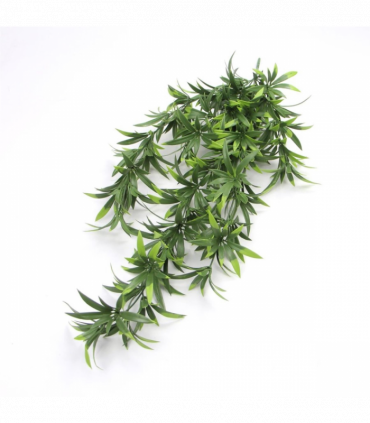 Pack of 6 x Hanging UV and Fire Resistant Artificial Fronded Thyme Plant 70cm